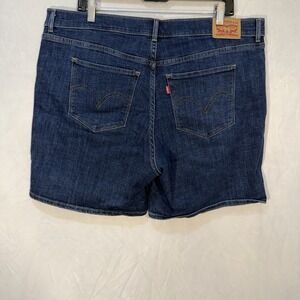 Levi's Women's Classic Shorts Denim Dark Wash Womens Size 33 (waist Measure 38)